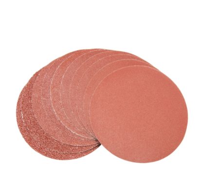 PTX Universal Grinder Sanding Sheet 125mm 40/80/180 Grit Hook & Loop (100 Sheets)
