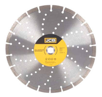 JCB 300mm Segmented Diamond Disc Blade 20mm Bore for use with 12" Petrol Cutter (5 Blades)