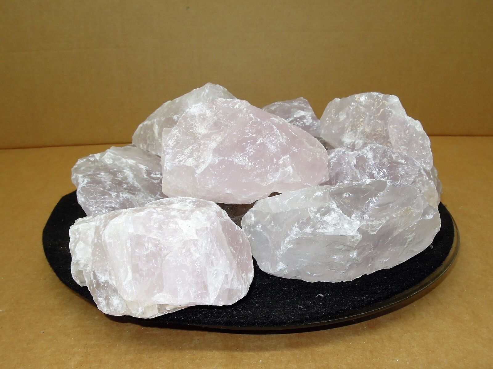 Genuine Rose Quartz Crystal North India/Nepal Border 5kg Lot (Sample) - Image 5