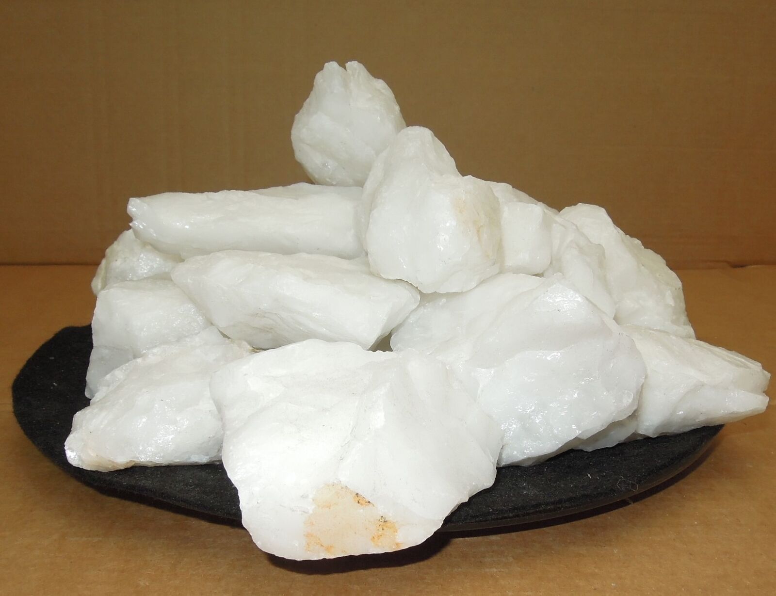 Genuine White Milky Quartz Crystal North India/Nepal Border 5kg Lot (Sample) - Image 3