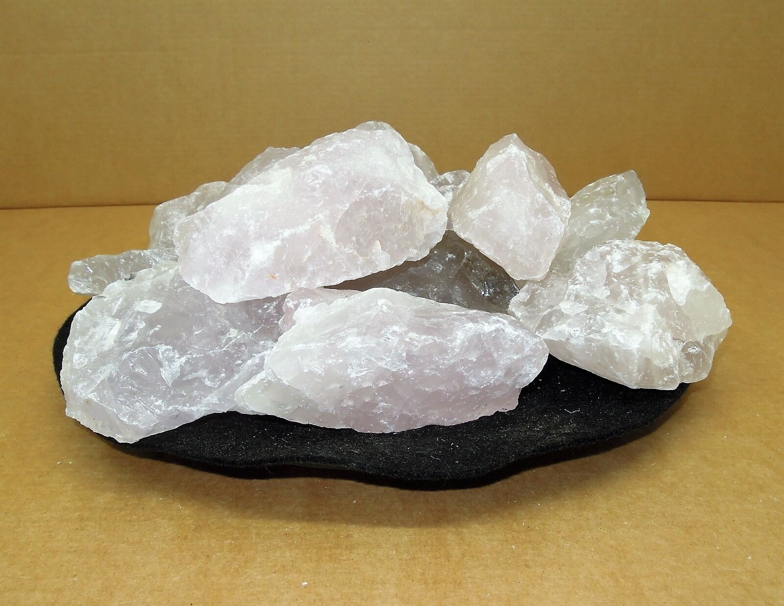 Genuine Rose Quartz Crystal North India/Nepal Border 5kg Lot (Sample) - Image 2