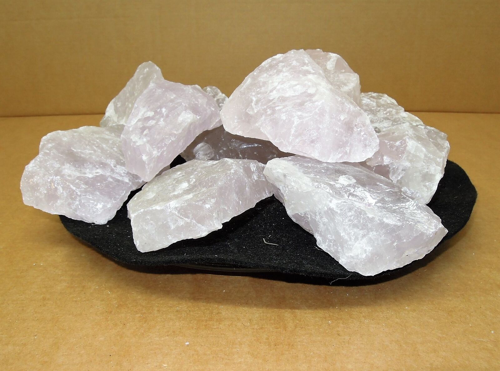 Genuine Rose Quartz Crystal North India/Nepal Border 5kg Lot (Sample) - Image 3