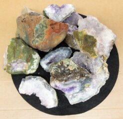 Job Lot Of 5kg Mix Amethyst Quartz Geode & Cluster From India (Sample)