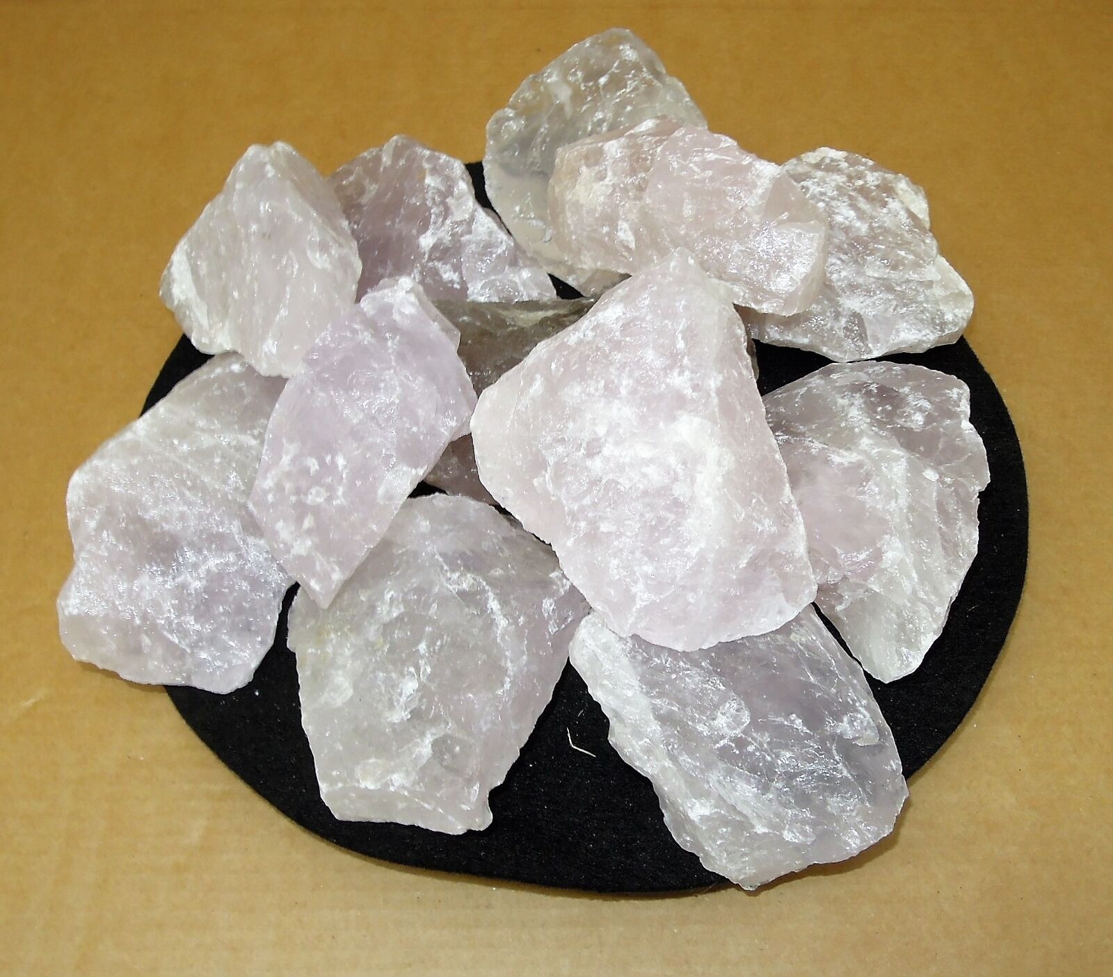 Genuine Rose Quartz Crystal North India/Nepal Border 5kg Lot (Sample) - Image 4