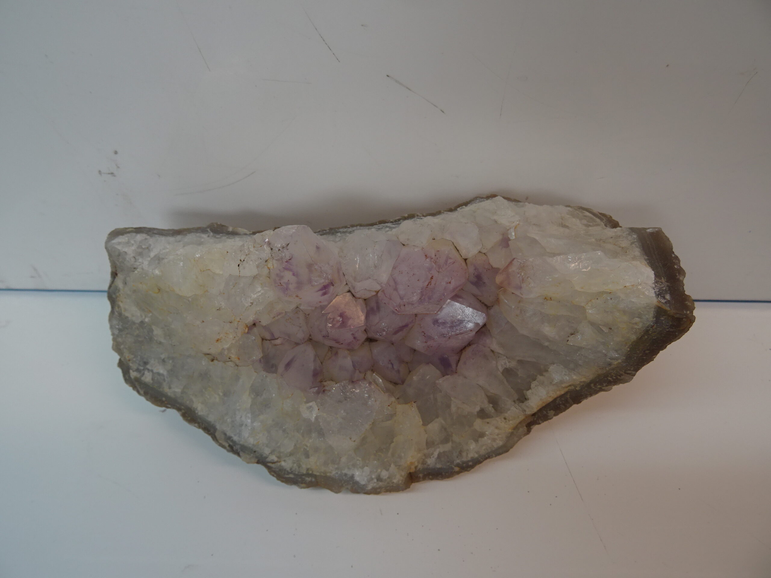 3 Piece Amethyst Quartz Geode & Cluster From India 4.6Kg (Sample) - Image 6