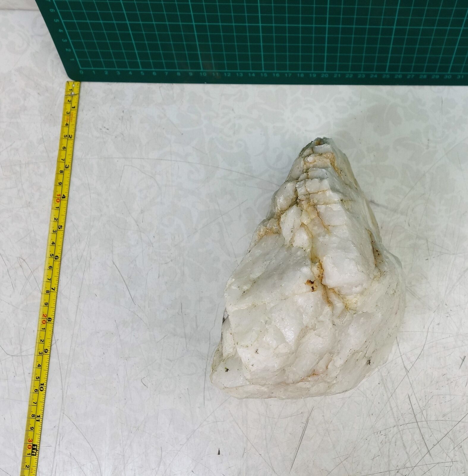 Genuine White Milky Quartz Crystal Mineral North India/Nepal Border 5kg (Sample) - Image 2