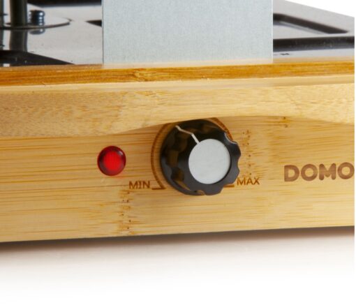 Raclette Grill Bamboo Style Finish 8 Person Party 1200w DO9246G DOMO - New Boxed - Image 15