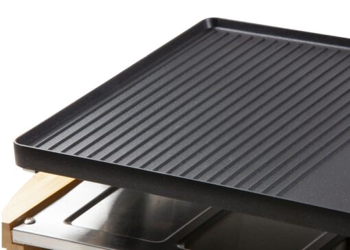 Raclette Grill Bamboo Style Finish 8 Person Party 1200w DO9246G DOMO - New Boxed - Image 17