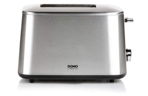 Urban 2 Slice Toaster Silver Black Quick Toast Tech 1600w DO972T DOMO New Boxed - Image 7