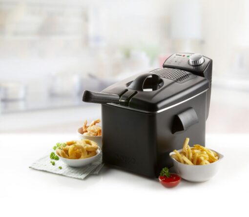 Black Deep Fat Fryer 4.5L with Viewing Window 3200w DO1014FR DOMO - New Boxed - Image 3
