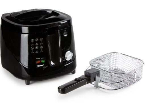 Black Deep Fat Fryer 2.5L with Viewing Window 1800w DO461FR DOMO - New Boxed - Image 2