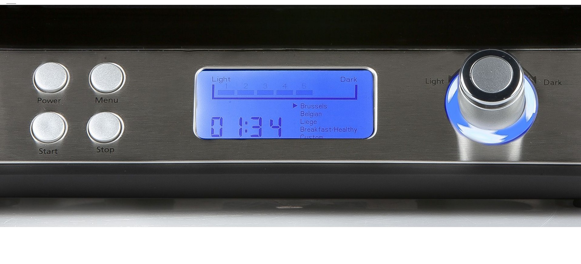 Waffle Maker 'Genius' Square Advanced Plates 1600w DO9219W DOMO - New Boxed - Image 11