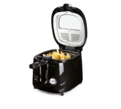 Black Deep Fat Fryer 2.5L with Viewing Window 1800w DO461FR DOMO - New Boxed