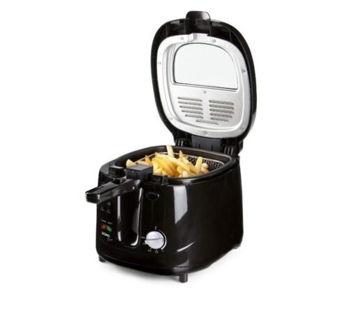 Black Deep Fat Fryer 2.5L with Viewing Window 1800w DO461FR DOMO - New Boxed