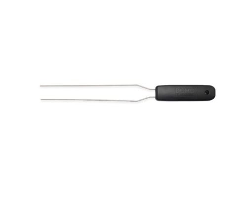 Black Waffle Fork Tong Stainless Steel Dishwasher Safe 32cm x 3cm 155 DOMO - New