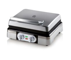 Waffle Maker XL Steel Non Stick Coating 1520w DO9149W DOMO - New Boxed