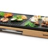 Teppanyaki Grill Bamboo Style Finish 60cm 2200w DO8311TP DOMO - New Boxed