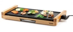 Teppanyaki Grill Bamboo Style Finish 60cm 2200w DO8311TP DOMO - New Boxed