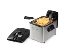 Stainless Steel Deep Fryer 3000w 4L with Viewing Window DO465FR DOMO - New Boxed
