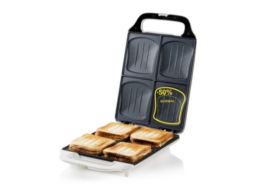 Croque Family XXL Sandwich Maker Toastie White 1800w DO9064C DOMO - New Boxed - Image 2